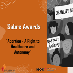 Abortion - A Right to Healthcare and Autonomy - Pratigya Campaign with Hill   Knowlton Strategies