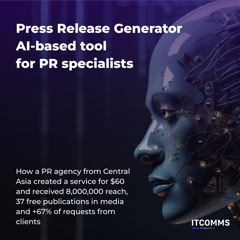 AI-based press-release generator for PR specialists - ITCOMMS, PR agency with 