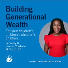 Black Wealth Aspirations: The Budgetnista - Prudential with 