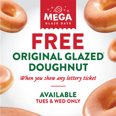 Krispy Kreme Turns Losing Lottery Tickets into ‘Dough’ - Krispy Kreme Doughnuts with FleishmanHillard
