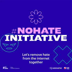 #nohate – initiative that tackles hate speech in online space. - TrollWall, Seesame with Seesame