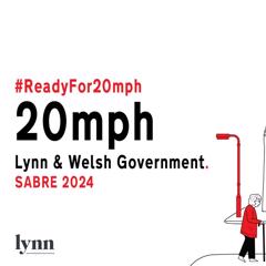 #ReadyFor20mph - Welsh Government with Lynn 