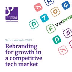 Rebranding for growth in a competitive tech market - INX Software with Cannings Purple