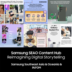 Samsung SEAO Content Hub - Reimagining Digital Storytelling - Samsung Electronics Southeast Asia & Oceania  with IN.FOM