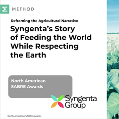 Syngenta’s Story of Feeding the World While Respecting the Earth  - Syngenta with Method Communications